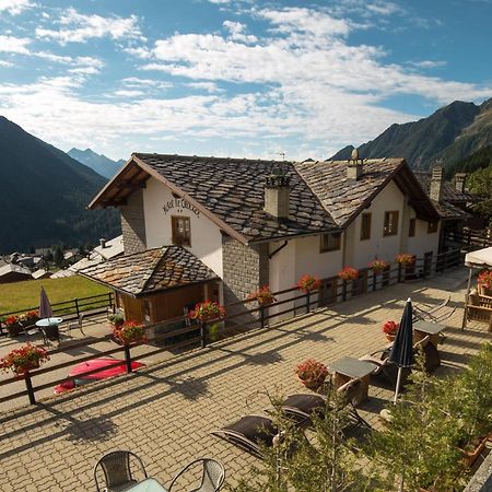 Hotel Le Clocher Champoluc Eksteriør billede