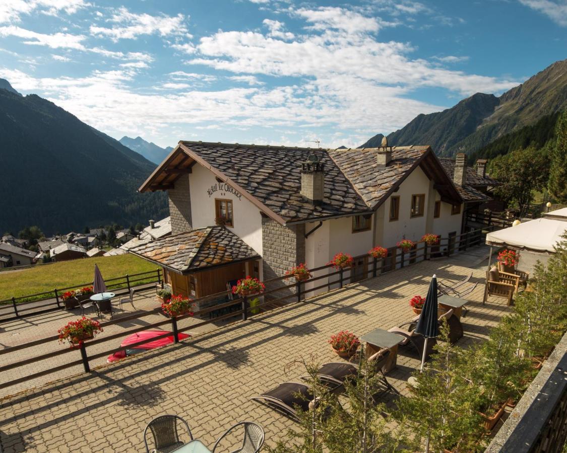 Hotel Le Clocher Champoluc Eksteriør billede